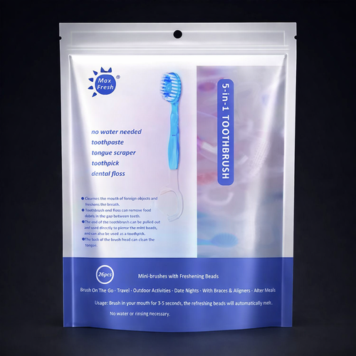 Oralmax DuoClean™ – szczoteczka z nicią dentystyczną 2w1 26szt.