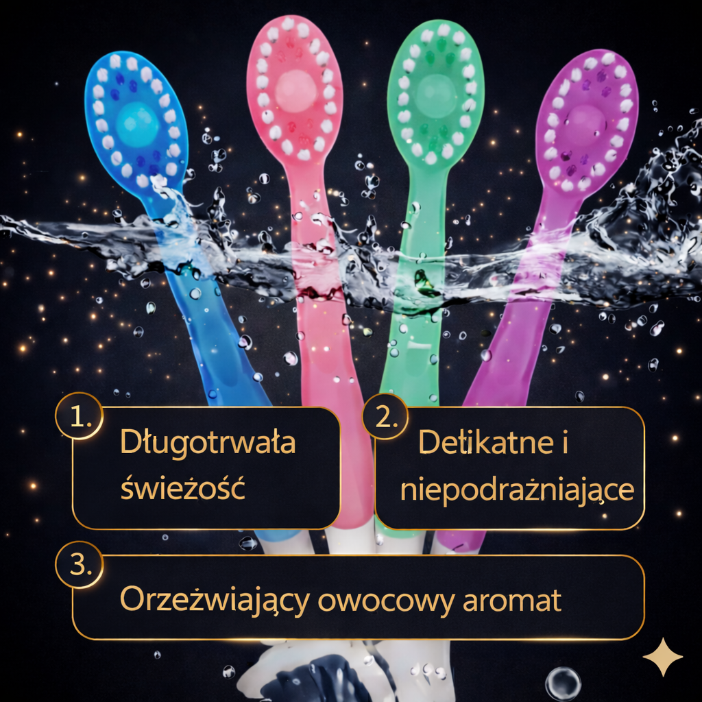 Oralmax DuoClean™ – szczoteczka z nicią dentystyczną 2w1 26szt.