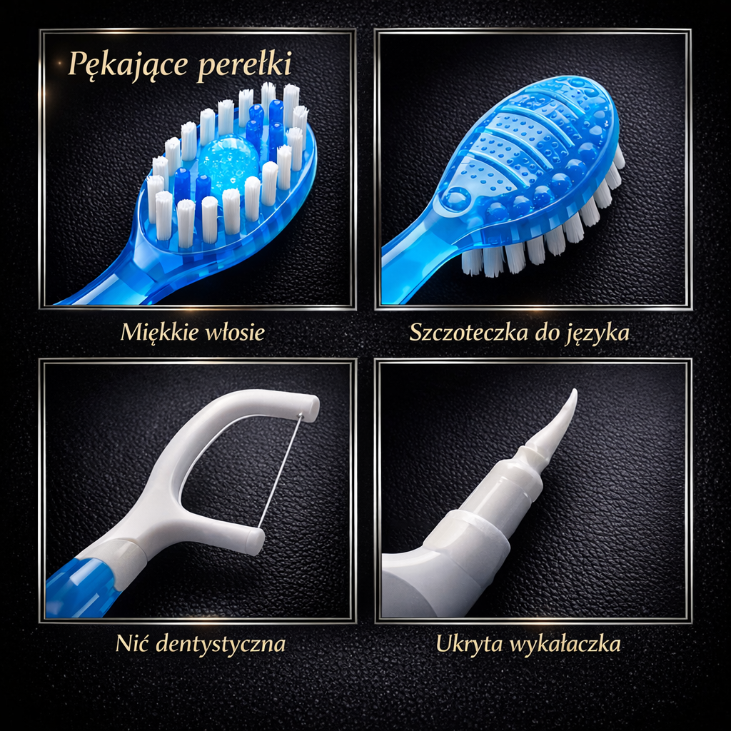 Oralmax DuoClean™ – szczoteczka z nicią dentystyczną 2w1 26szt.